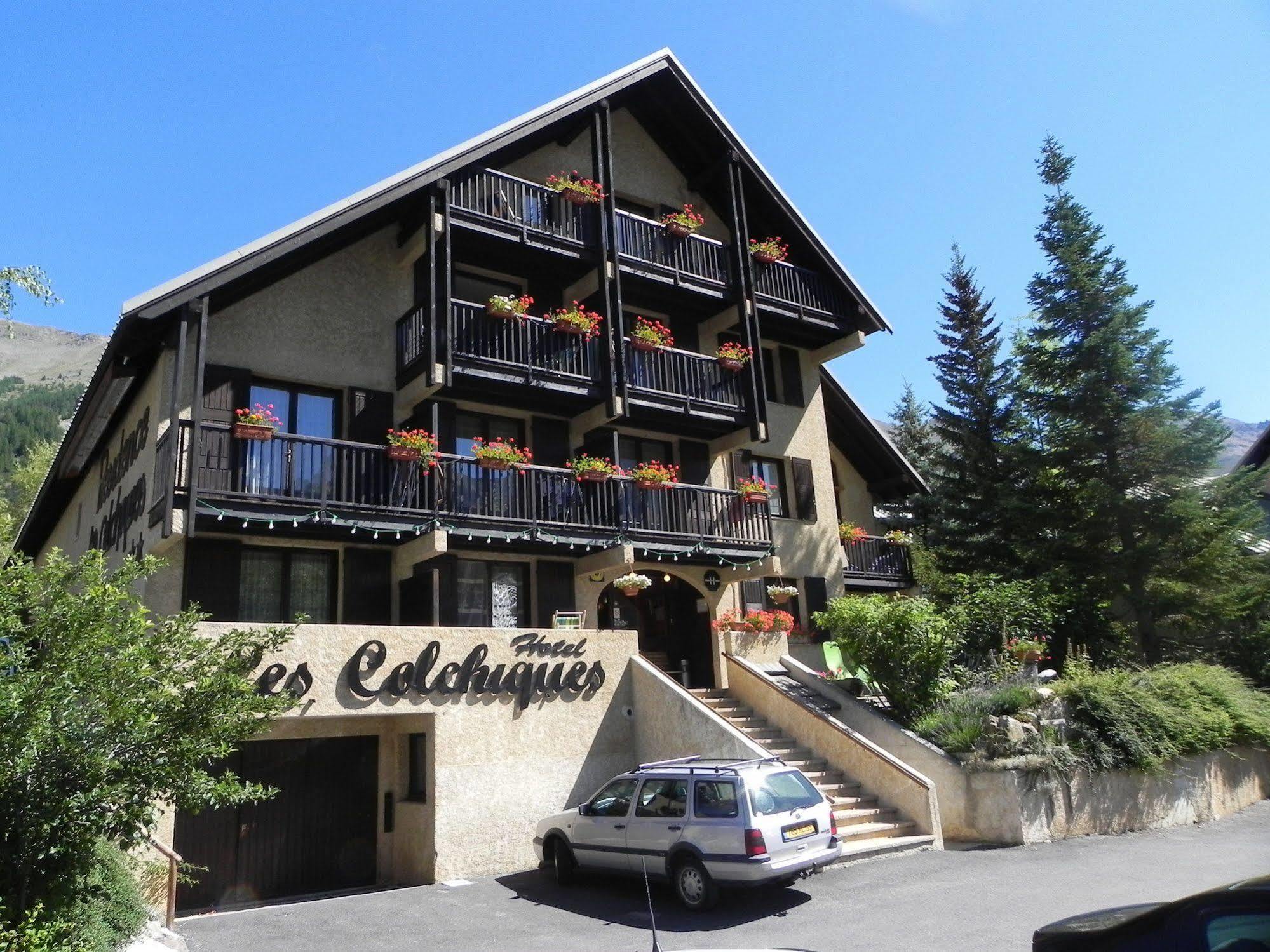 Hotel Residence Les Colchiques Le Monêtier-les-Bains Exterior foto